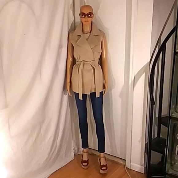 🔥🔥NWOT Prada Rust Suede & Leather Platform Wedge Sandals - Picture 8 of 16